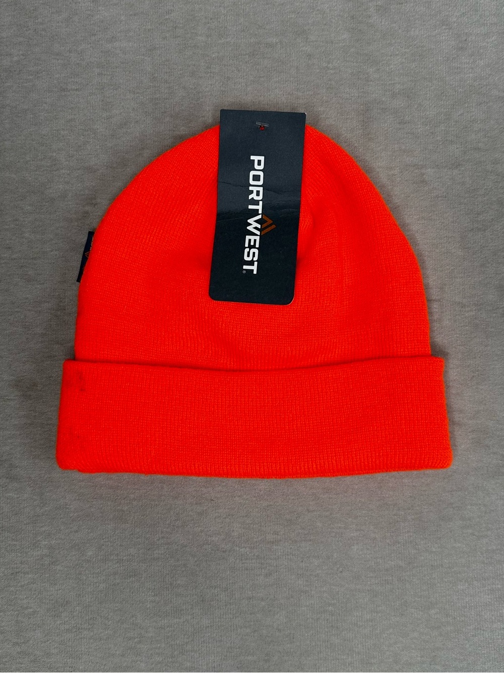 Portwest High-Visibility Orange Beanie Hat